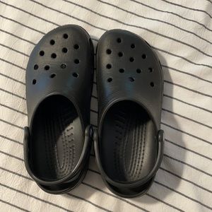 Black Crocs